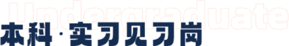 本科·實(shí)習(xí)見習(xí)崗